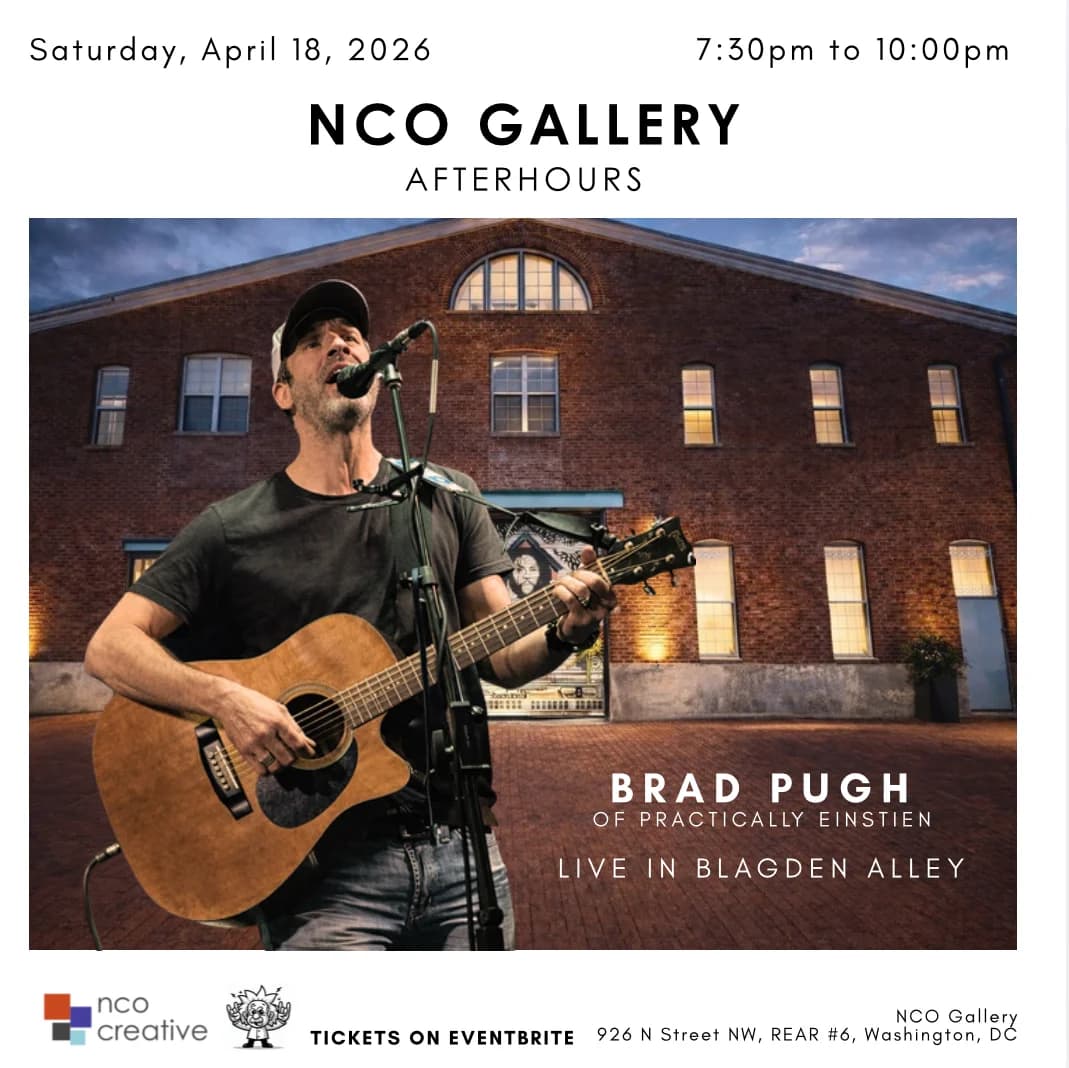 BRAD PUGH OF PRACTICALLY EINSTIEN LIVE IN BLAGDEN ALLEY