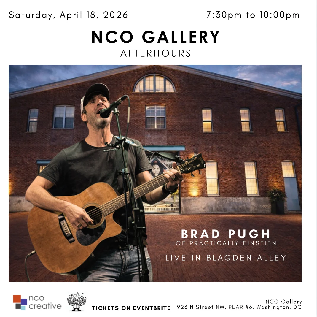 BRAD PUGH OF PRACTICALLY EINSTIEN LIVE IN BLAGDEN ALLEY